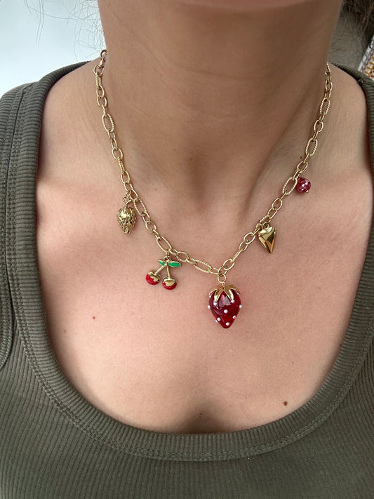 Collier STRAWBERRY