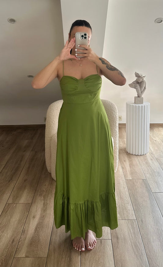 Robe OXANA verte